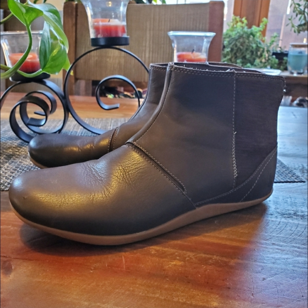 Ahnu Leela Leather Bootie